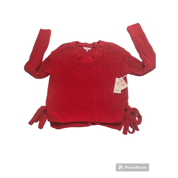 Candie's Cozy and Soft Sweater Size Small Red NEW - Picture 3 of 8